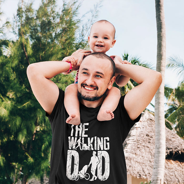 Geschenke für werdende Väter: T-Shirt mit dem Motiv: The Walking Dad