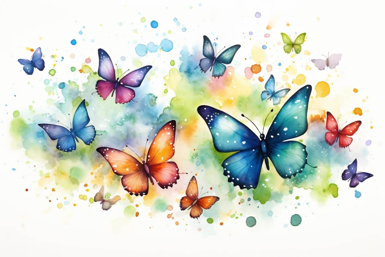 Kostenlose Geburtstagsbilder zum Downloaden und Teilen: Schmetterling